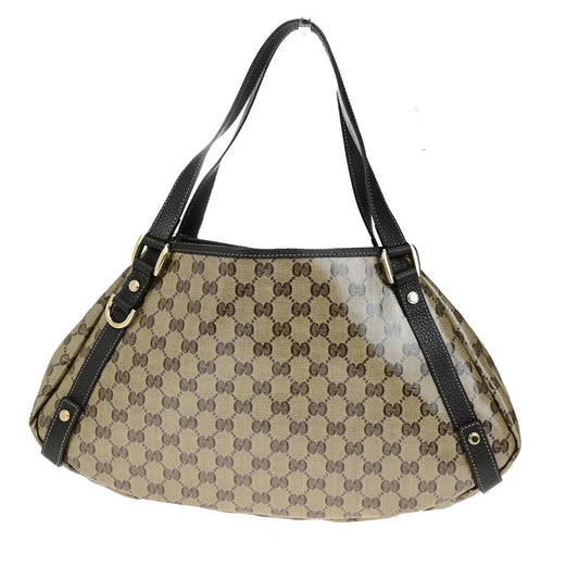Gucci Pelham Brown Canvas Bag