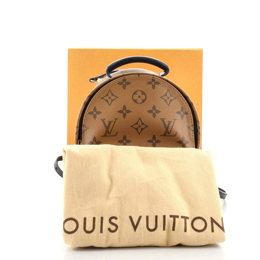 Palm Springs Backpack Reverse Monogram Canvas Mini