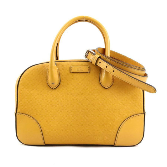 Gucci Diamante Yellow Canvas Bag