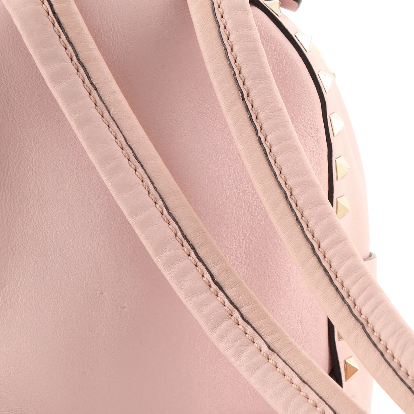 Rockstud Backpack Leather Mini