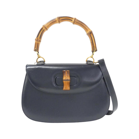 Gucci Navy Leather Bag
