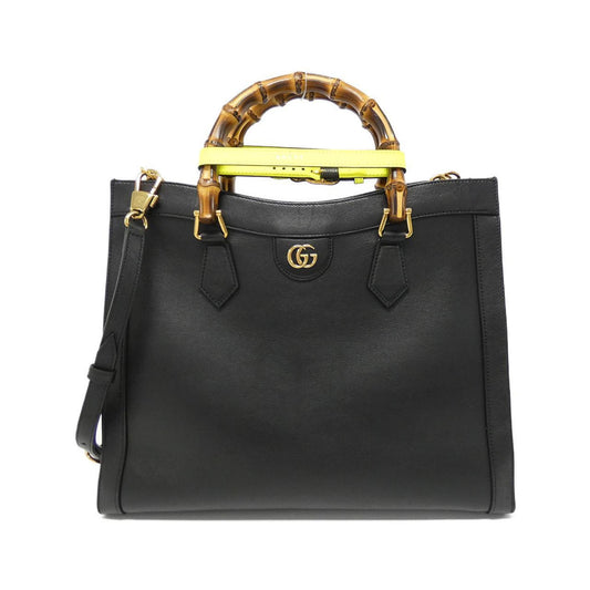 Gucci Diana Black Leather Bag
