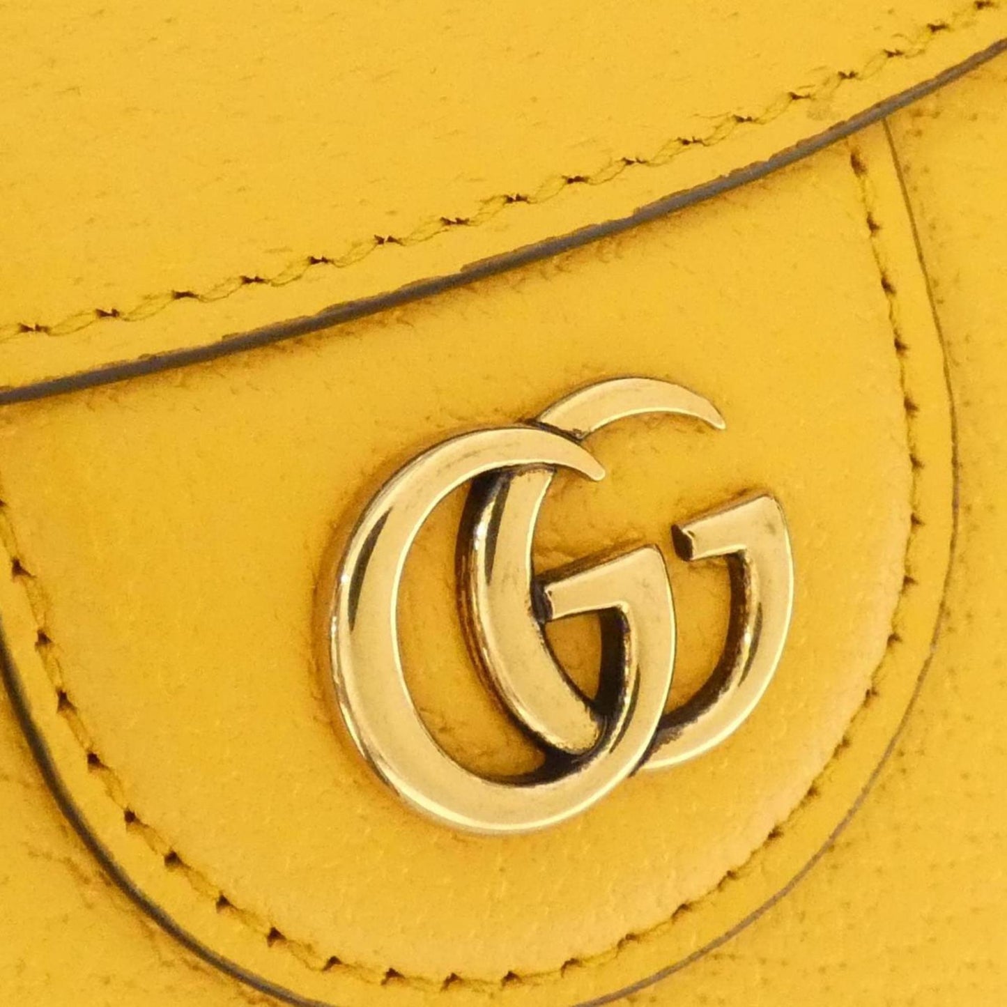 Gucci Diana Yellow Leather Bag