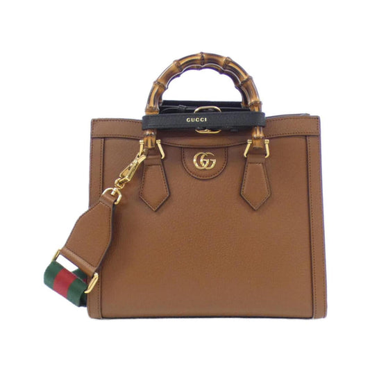 Gucci Diana Brown Leather Bag
