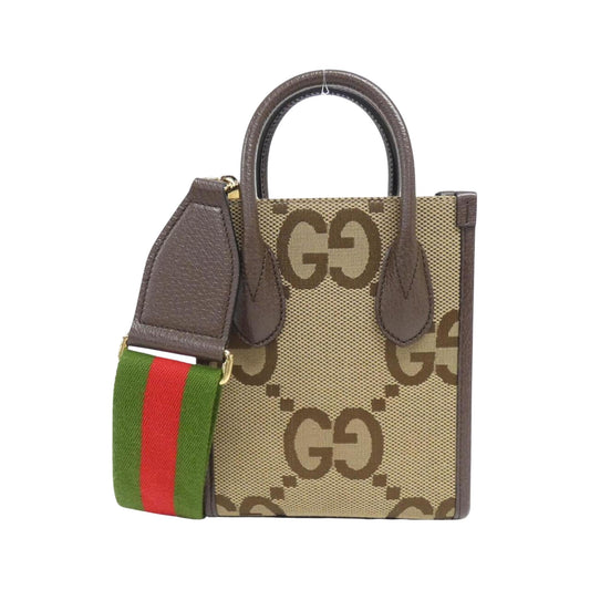 Gucci Brown Canvas Bag