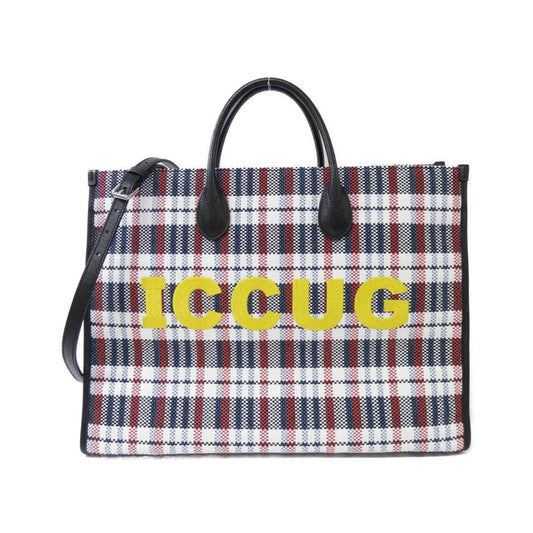 Gucci Iccug Multicolour Wicker Bag
