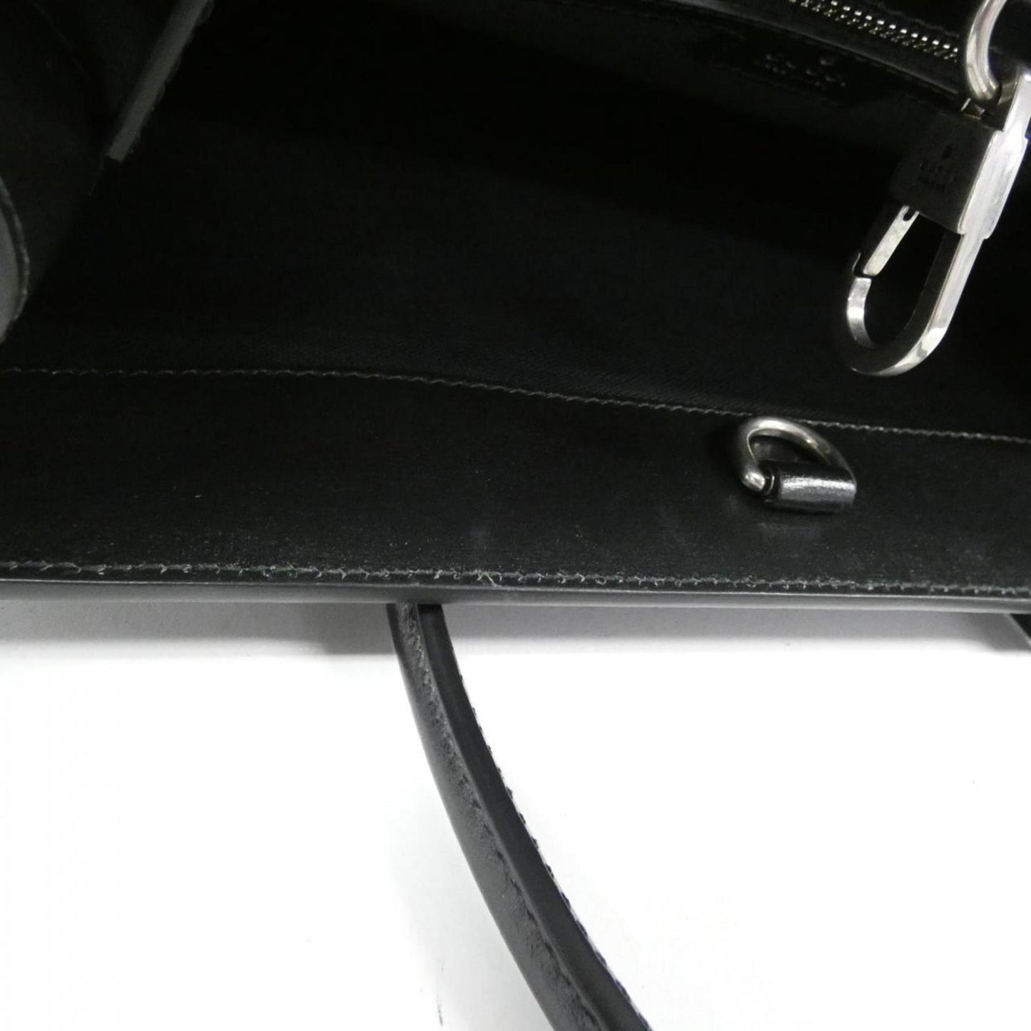 Gucci GG Supreme Black Canvas Bag