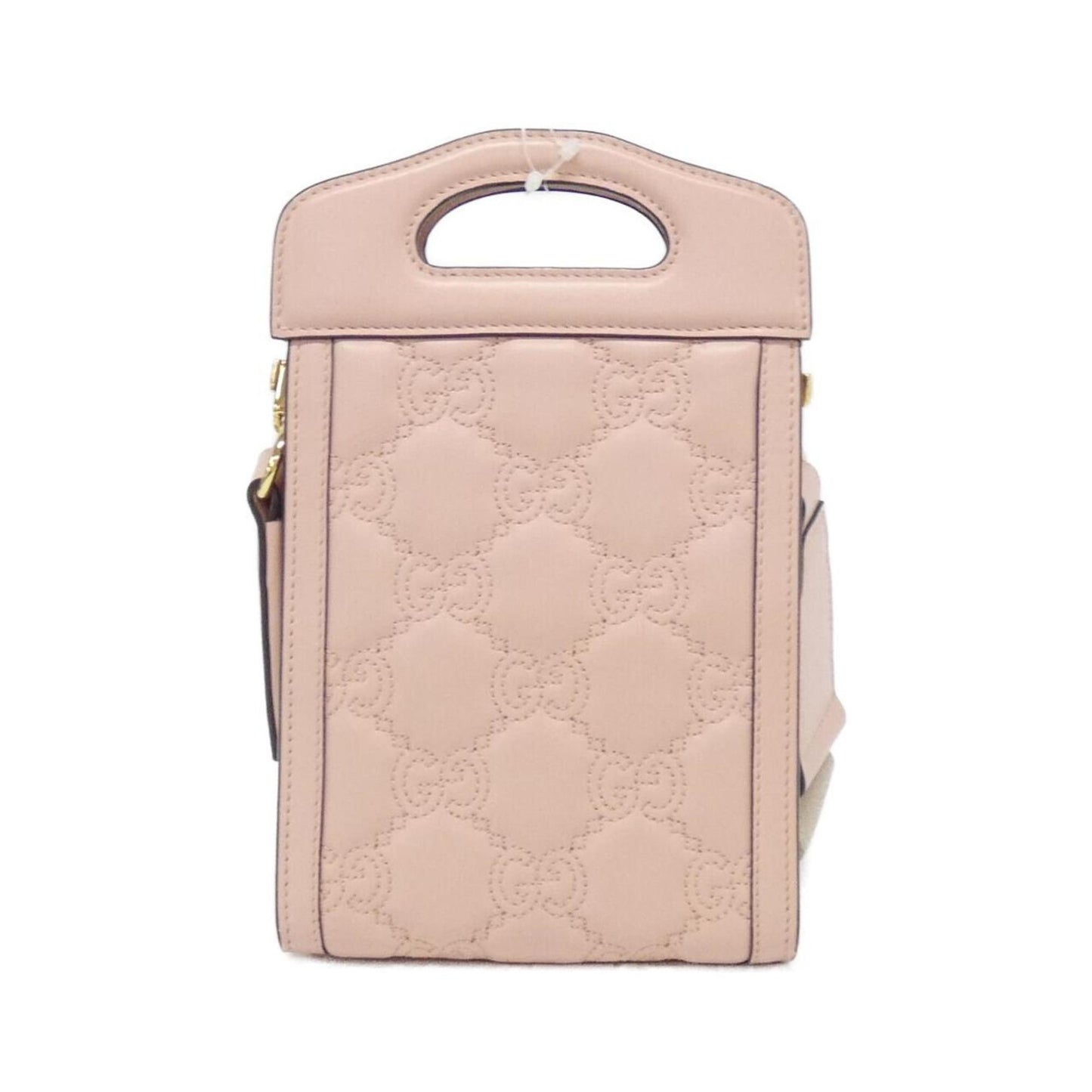 Gucci GG Matelassé Pink Leather Bag