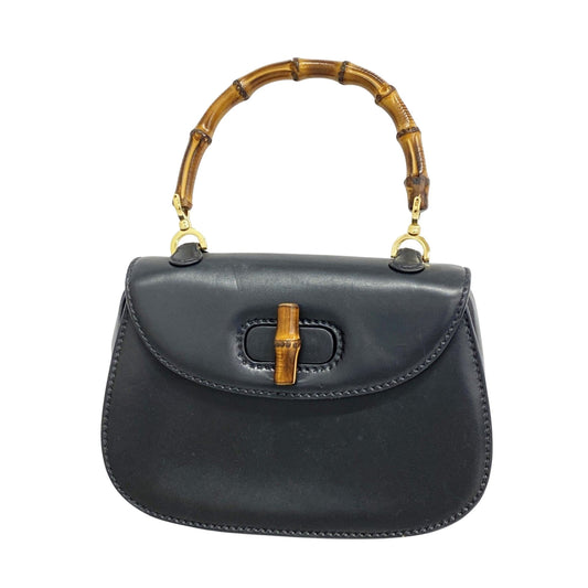 Gucci Black Leather Bag
