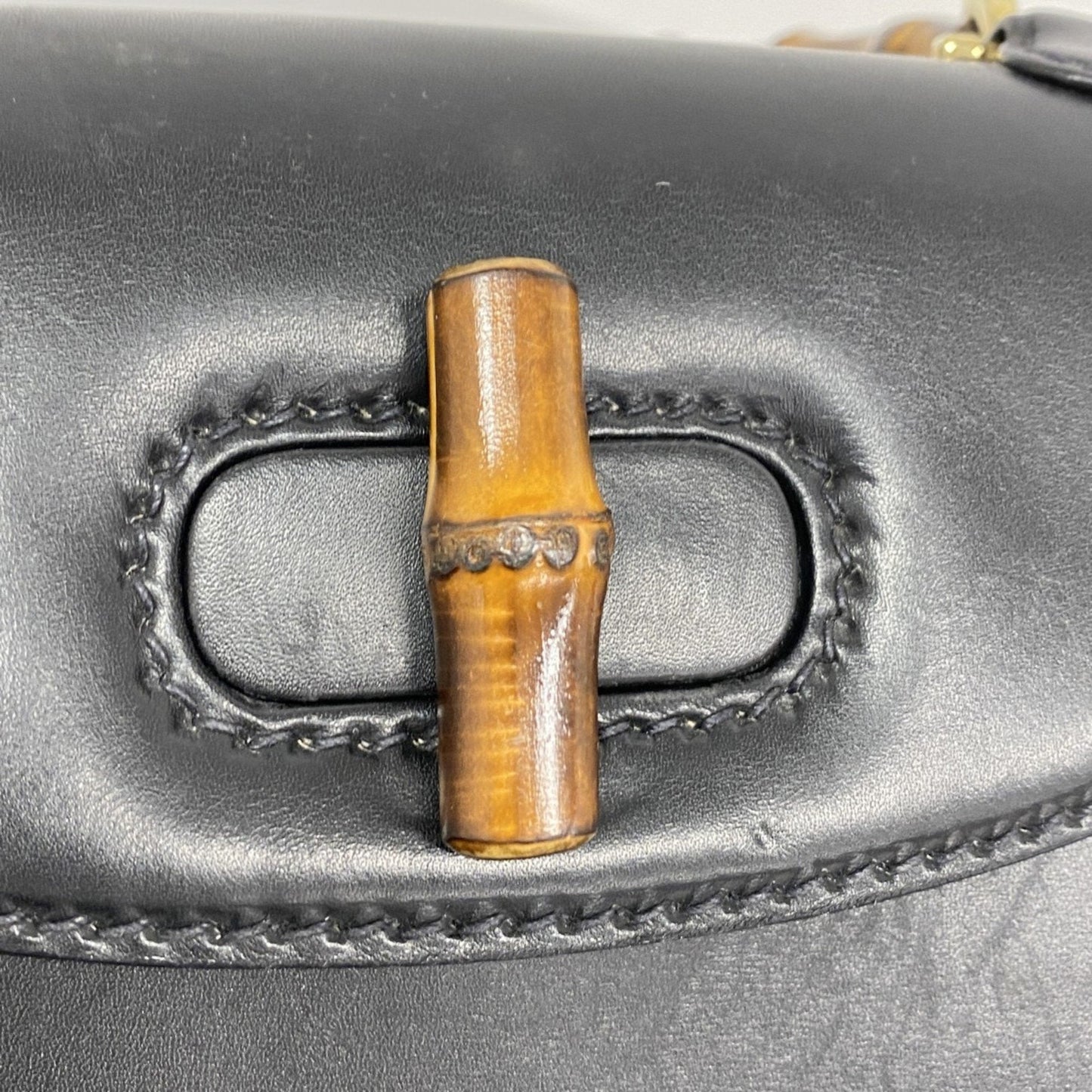Gucci Black Leather Bag