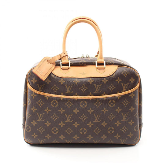 Louis Vuitton Deauville Brown Canvas Bag