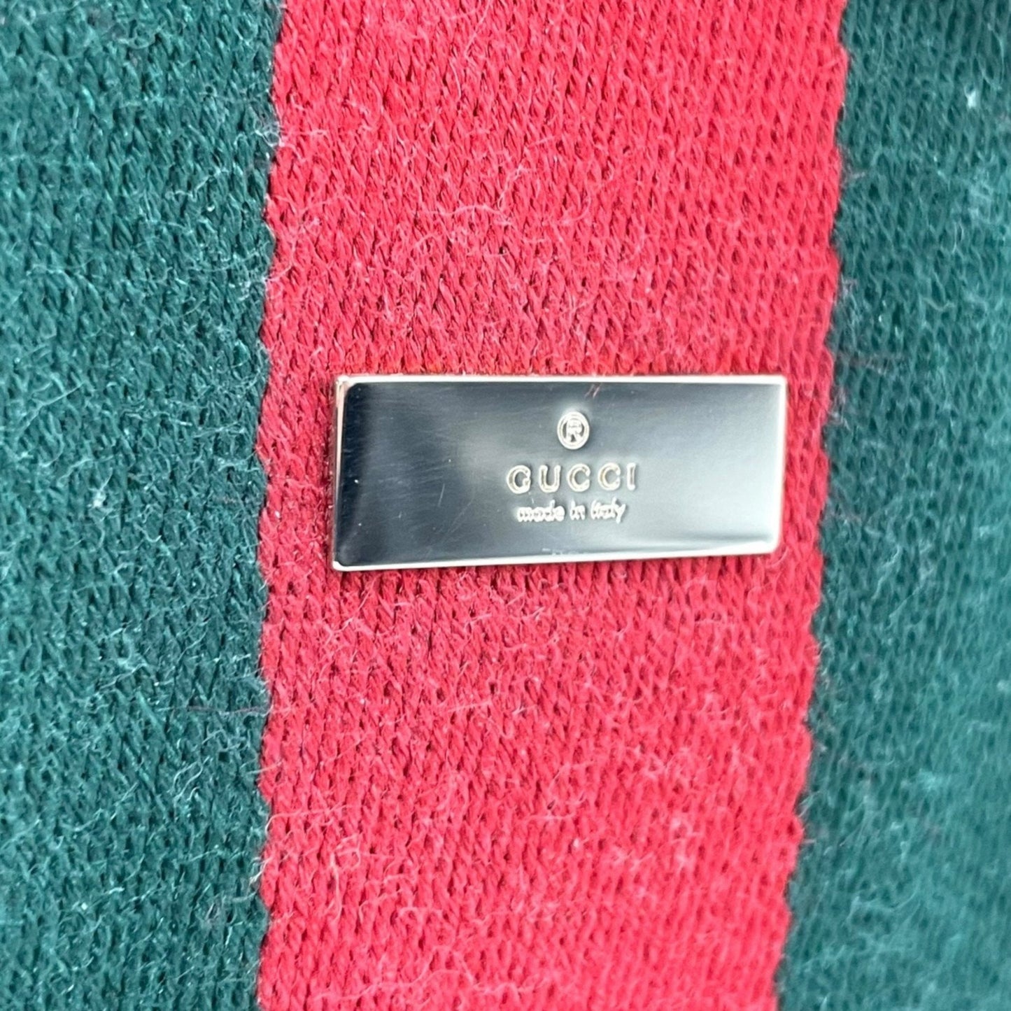 Gucci Web Beige Canvas Bag