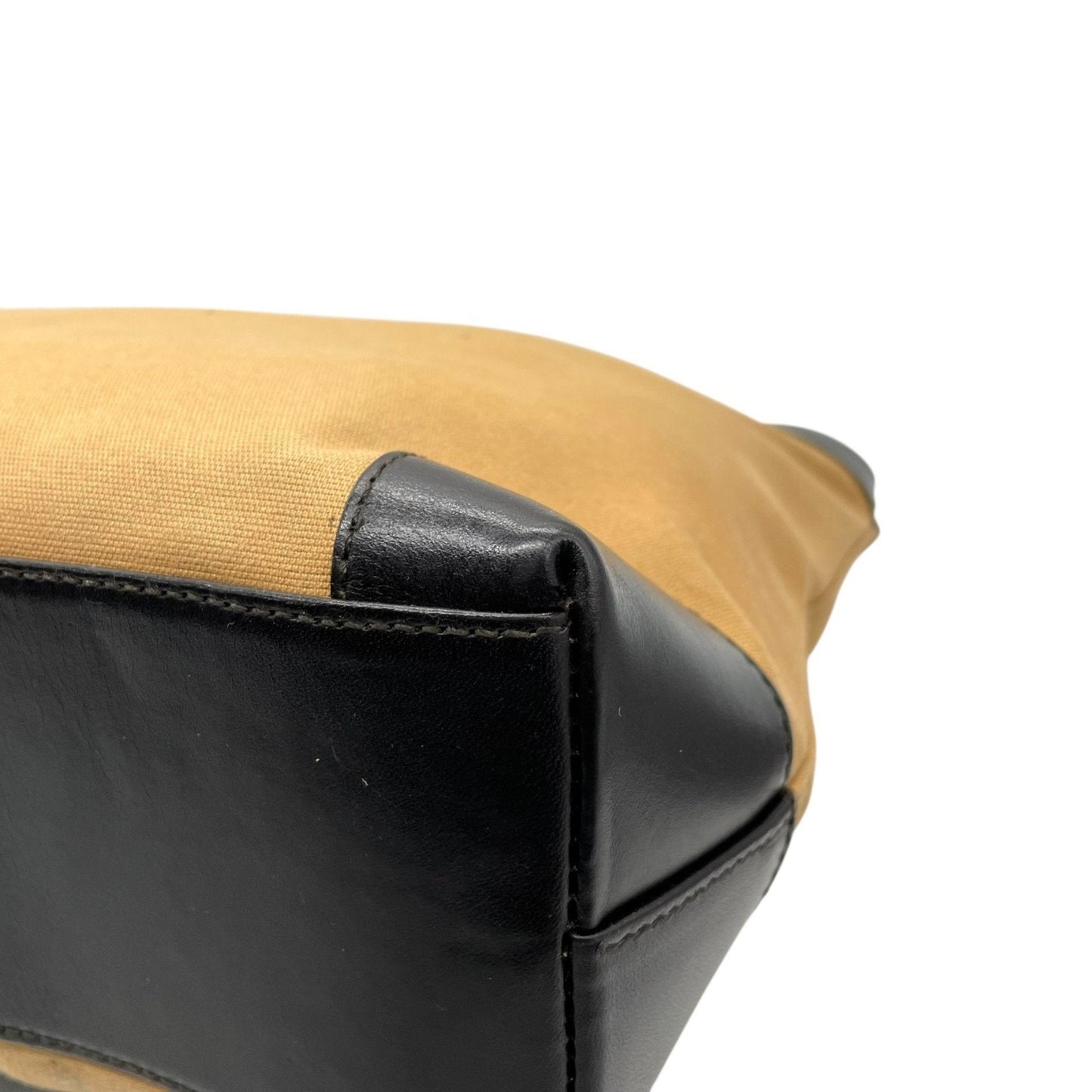 Gucci Web Beige Canvas Bag