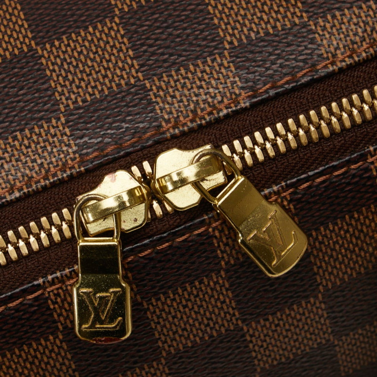 Louis Vuitton Ribera Brown Canvas Bag