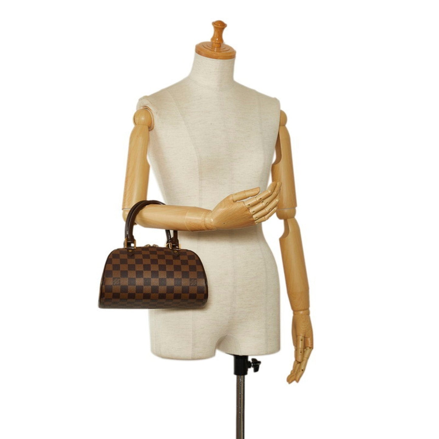 Louis Vuitton Ribera Brown Canvas Bag