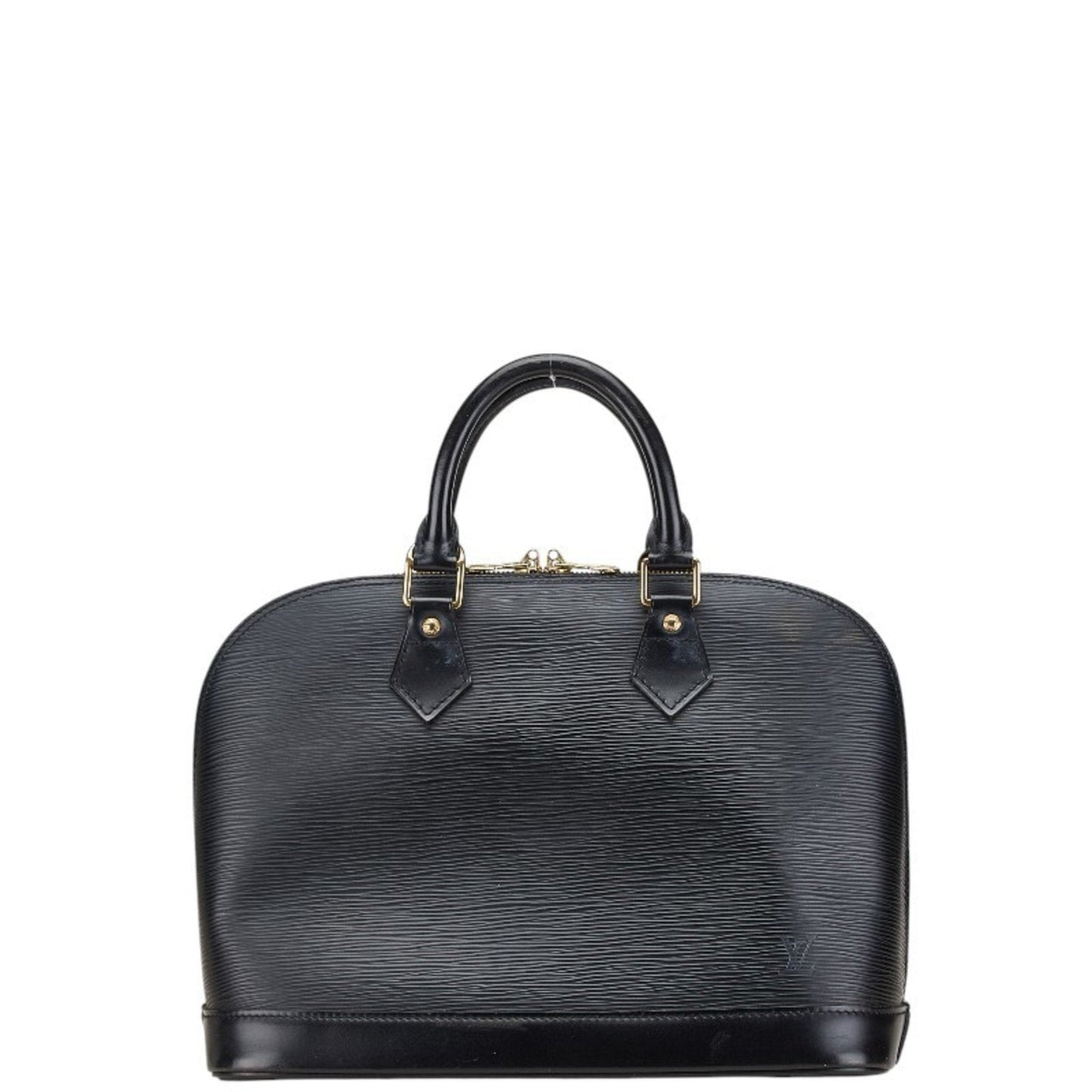 Louis Vuitton Alma Black Leather Bag