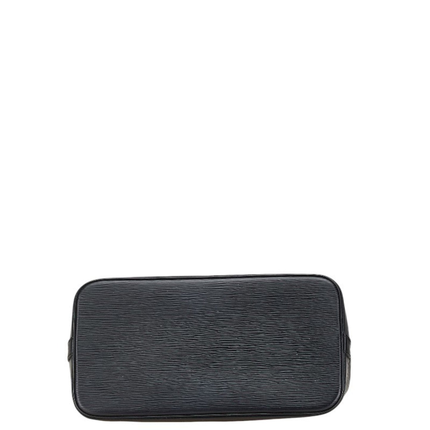 Louis Vuitton Alma Black Leather Bag