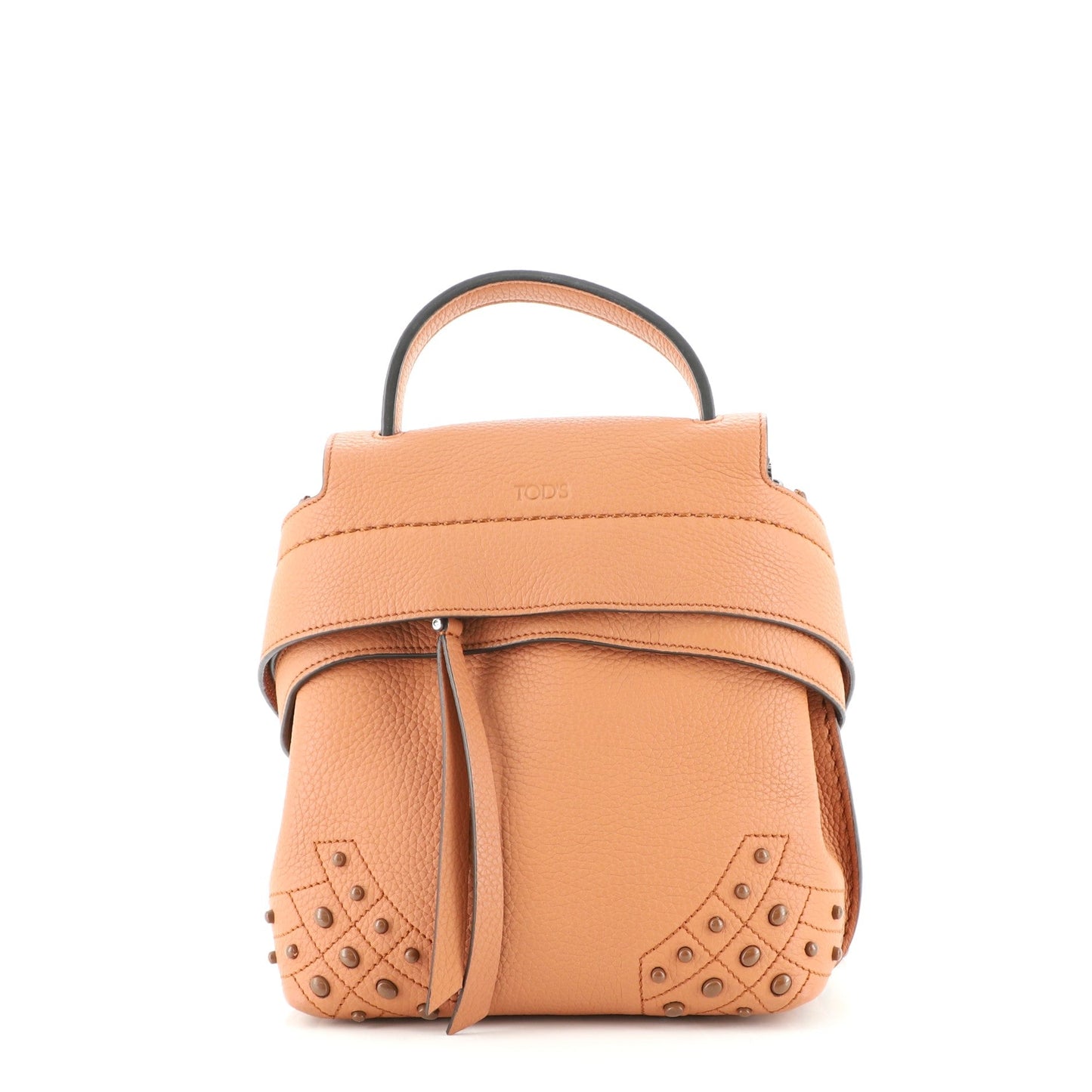 Studded Wave Backpack Leather Mini