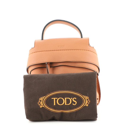 Studded Wave Backpack Leather Mini