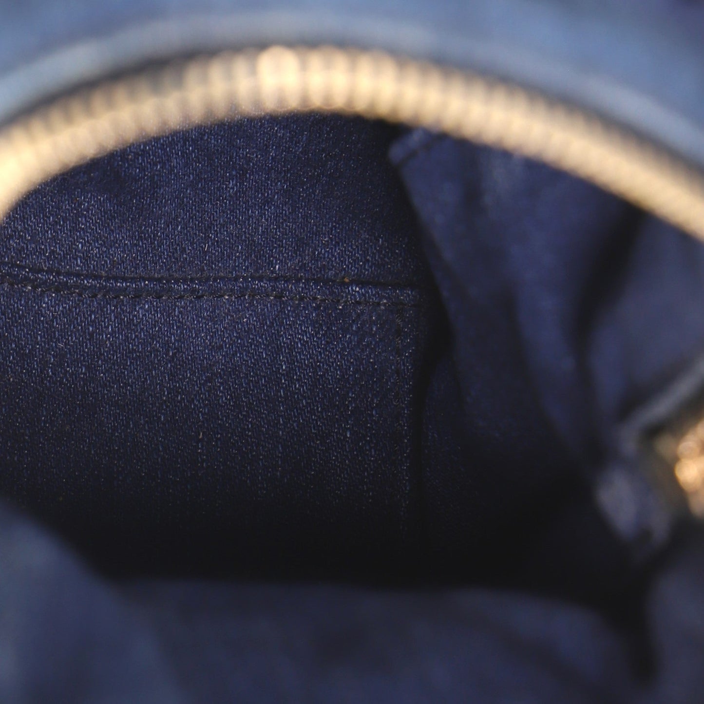 Backpack Denim with Butterfly Applique Mini