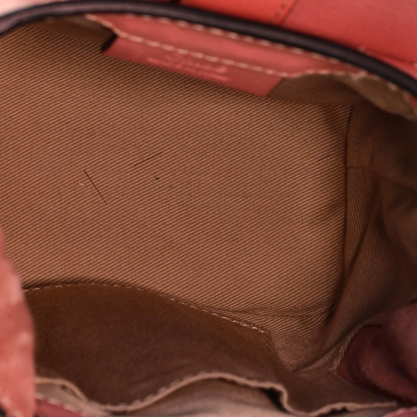 Faye Backpack Leather and Suede Mini