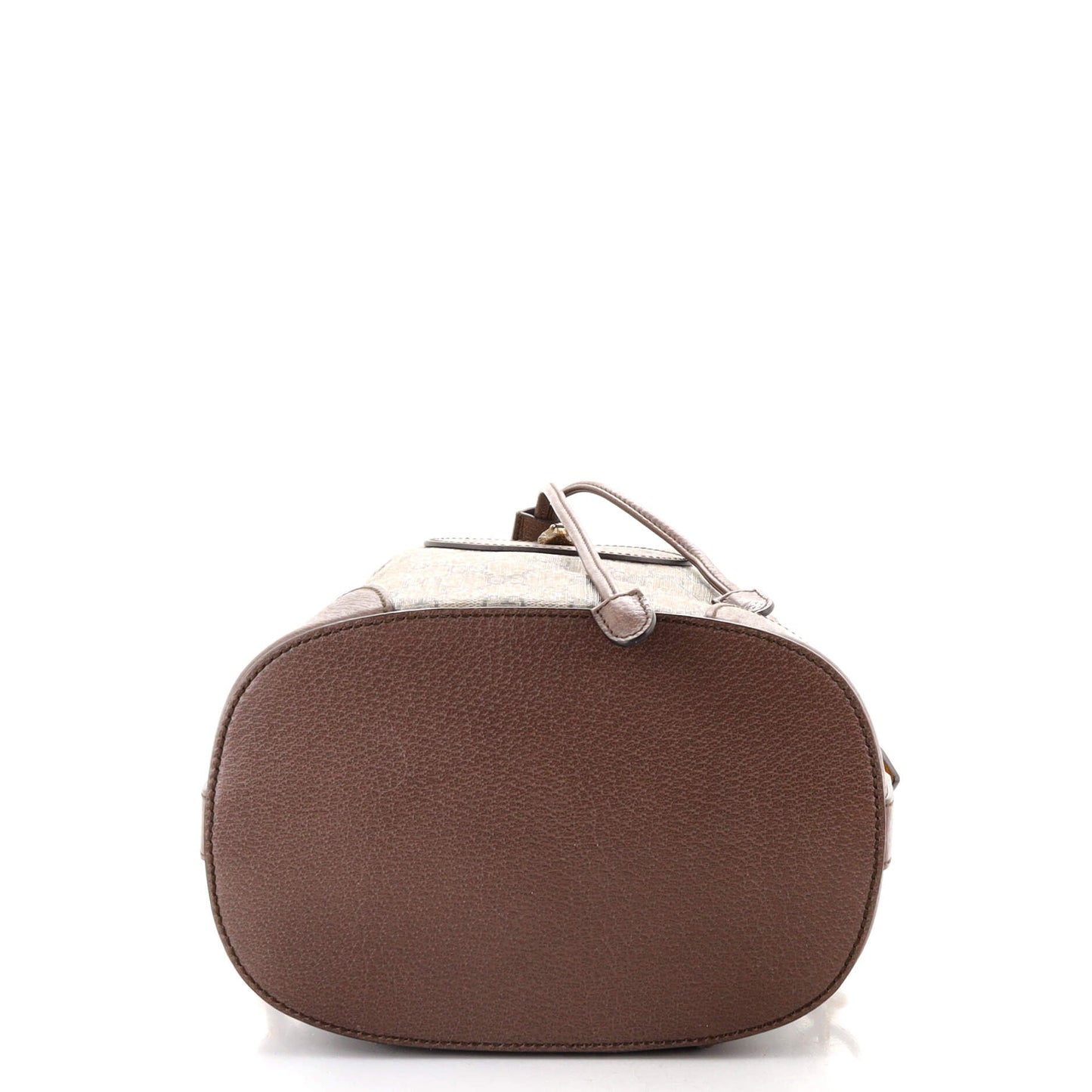 Neo Vintage Drawstring Bucket Backpack GG Coated Canvas Mini