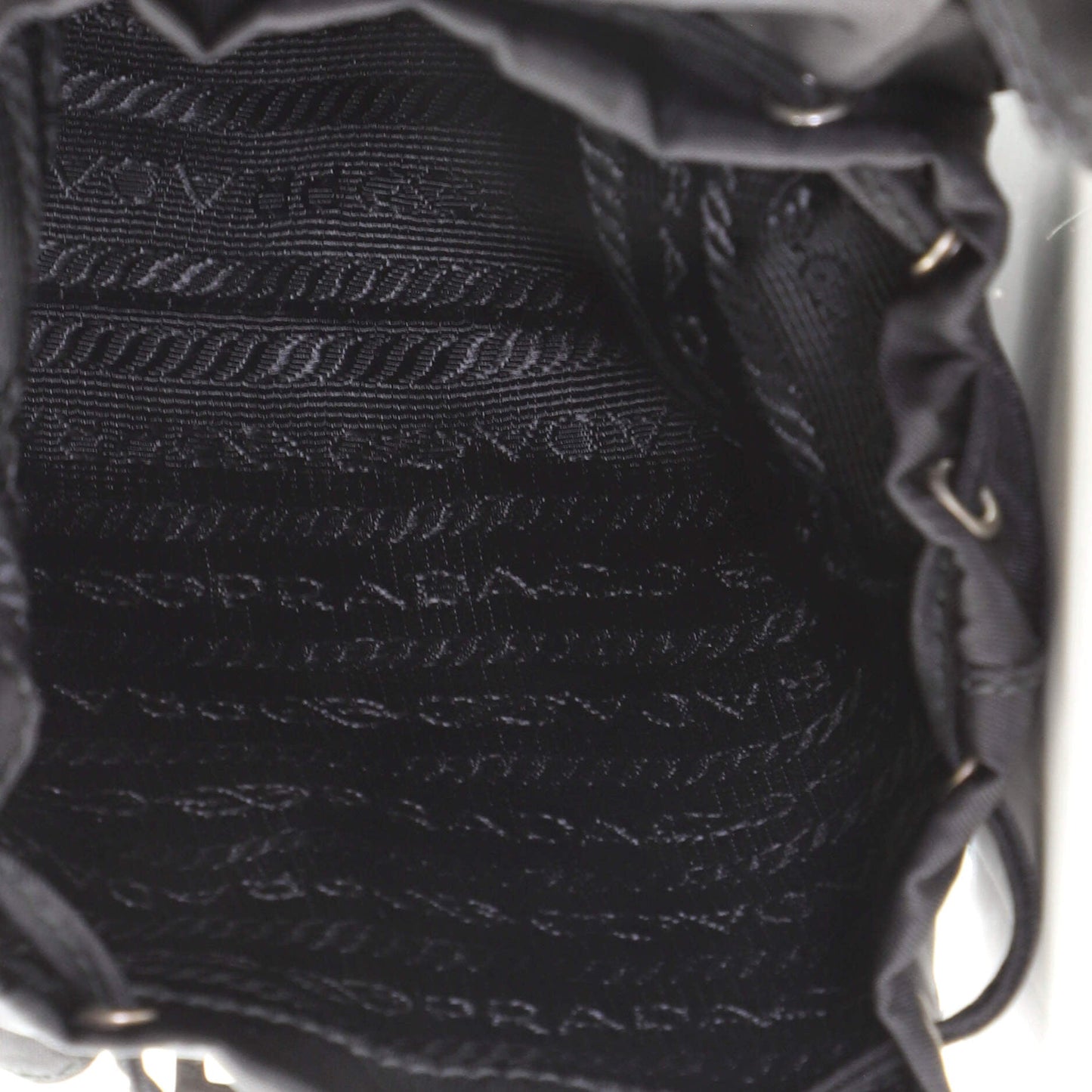 Convertible Chain Backpack Tessuto Mini