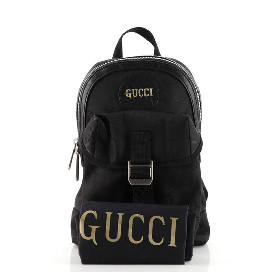 Off The Grid Single Pocket Backpack GG Econyl Mini