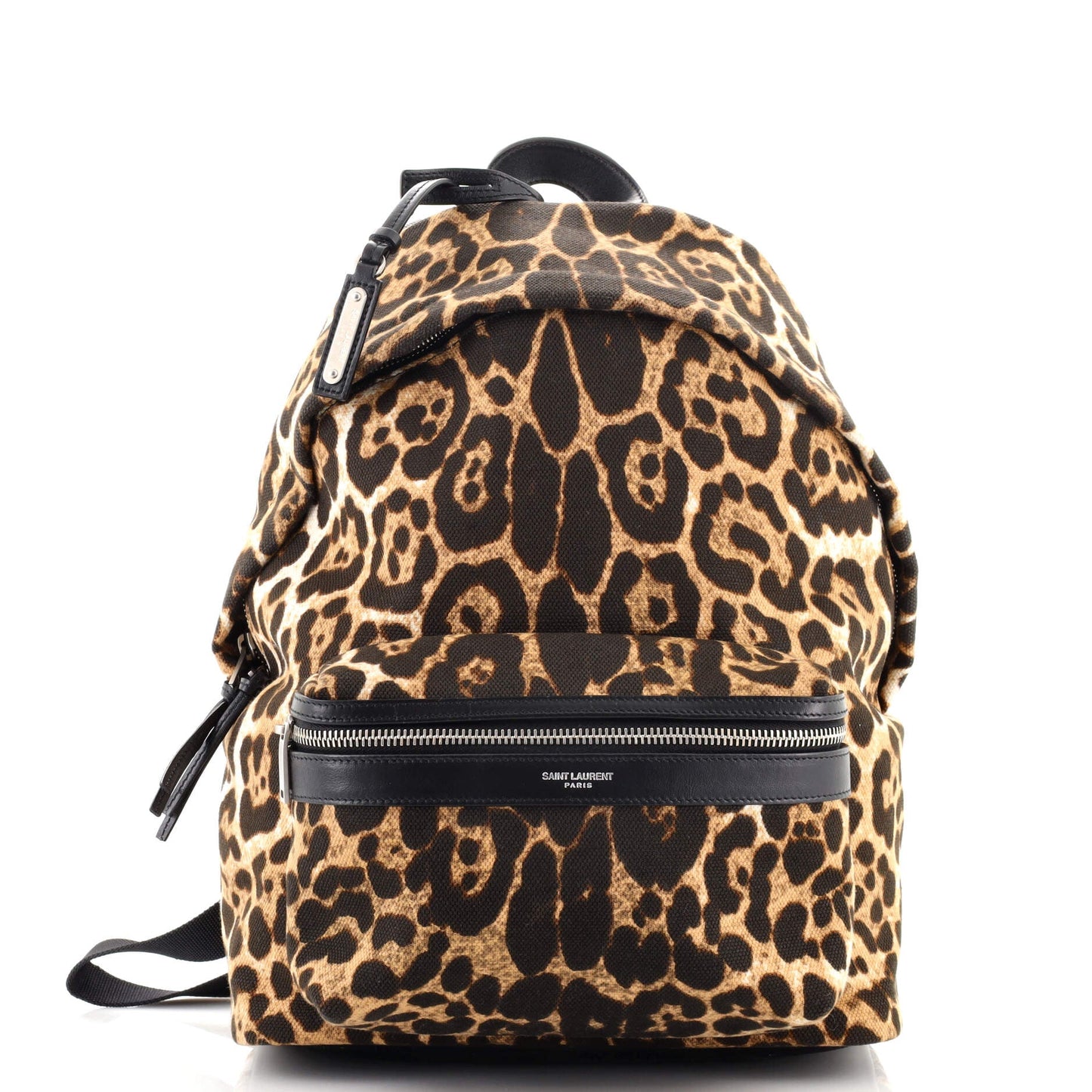 City Backpack Printed Canvas Mini