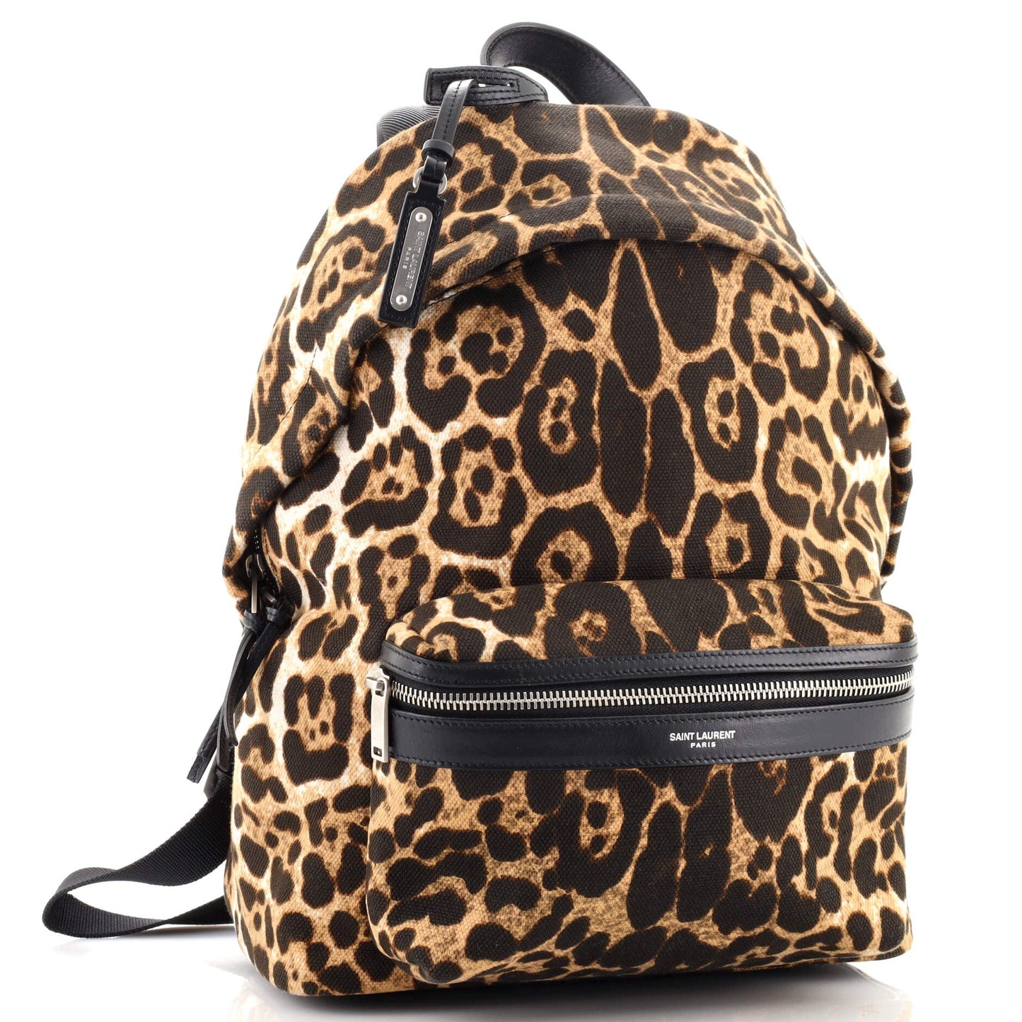 City Backpack Printed Canvas Mini