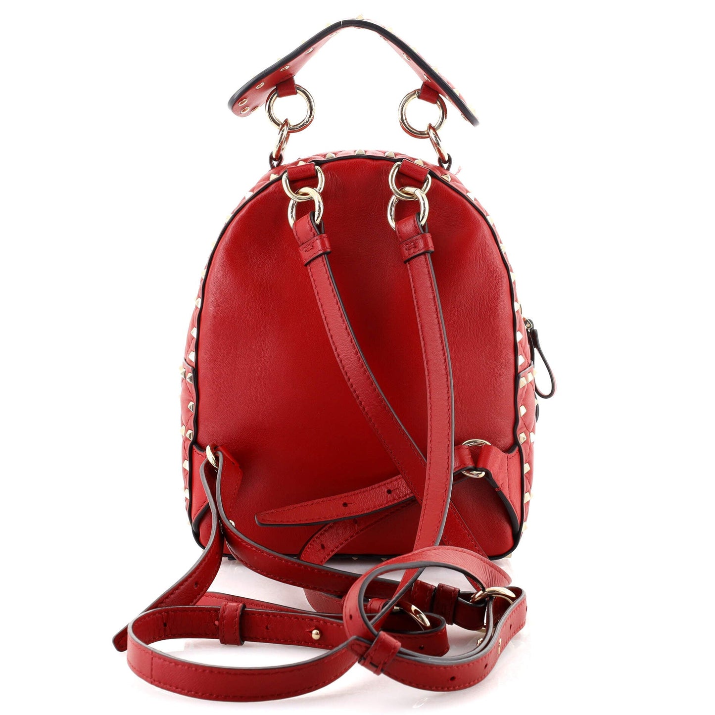 Rockstud Spike Backpack Quilted Leather Mini