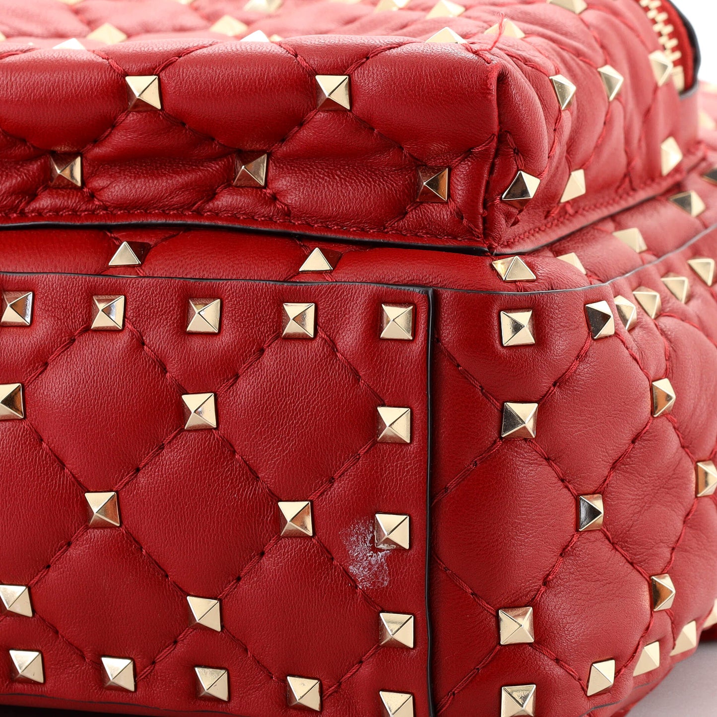 Rockstud Spike Backpack Quilted Leather Mini