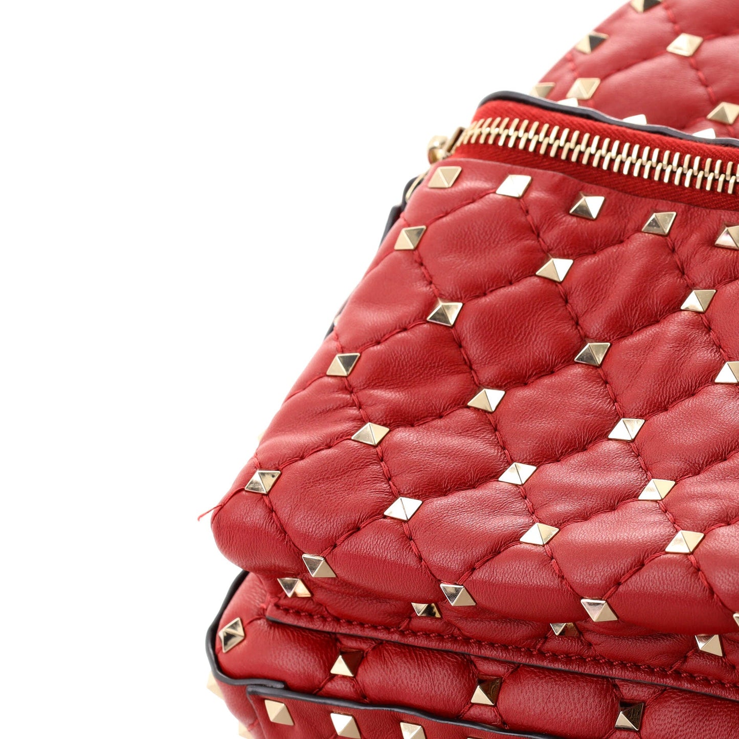 Rockstud Spike Backpack Quilted Leather Mini