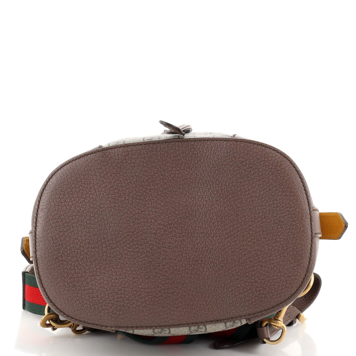 Neo Vintage Drawstring Bucket Backpack GG Coated Canvas Mini