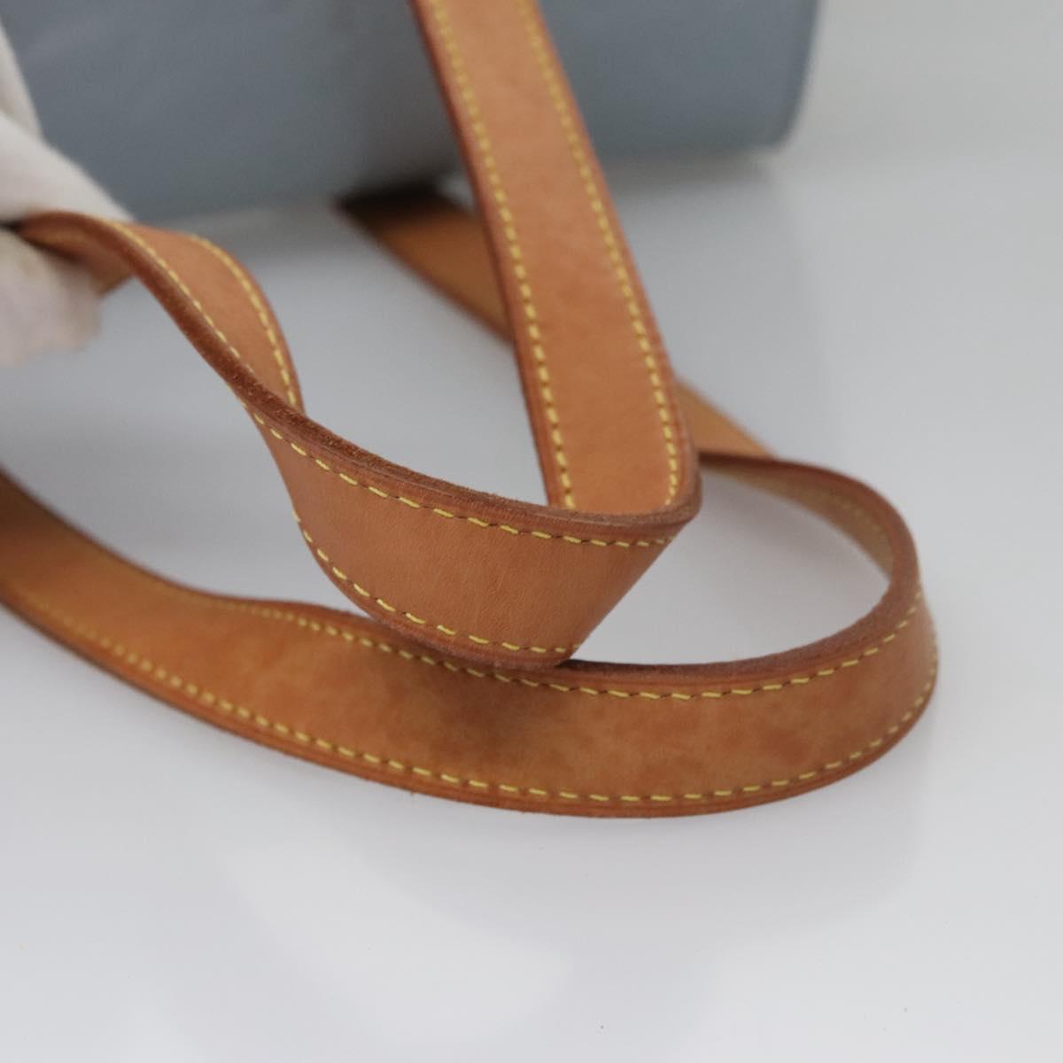 Louis Vuitton Sullivan Blue Patent Leather Bag
