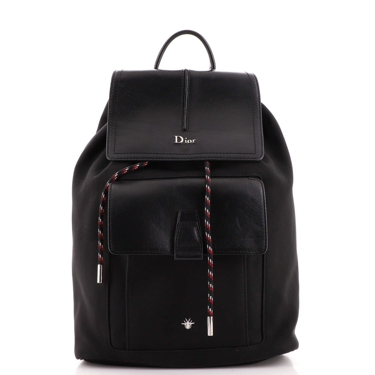 Motion Backpack Nylon and Leather Mini