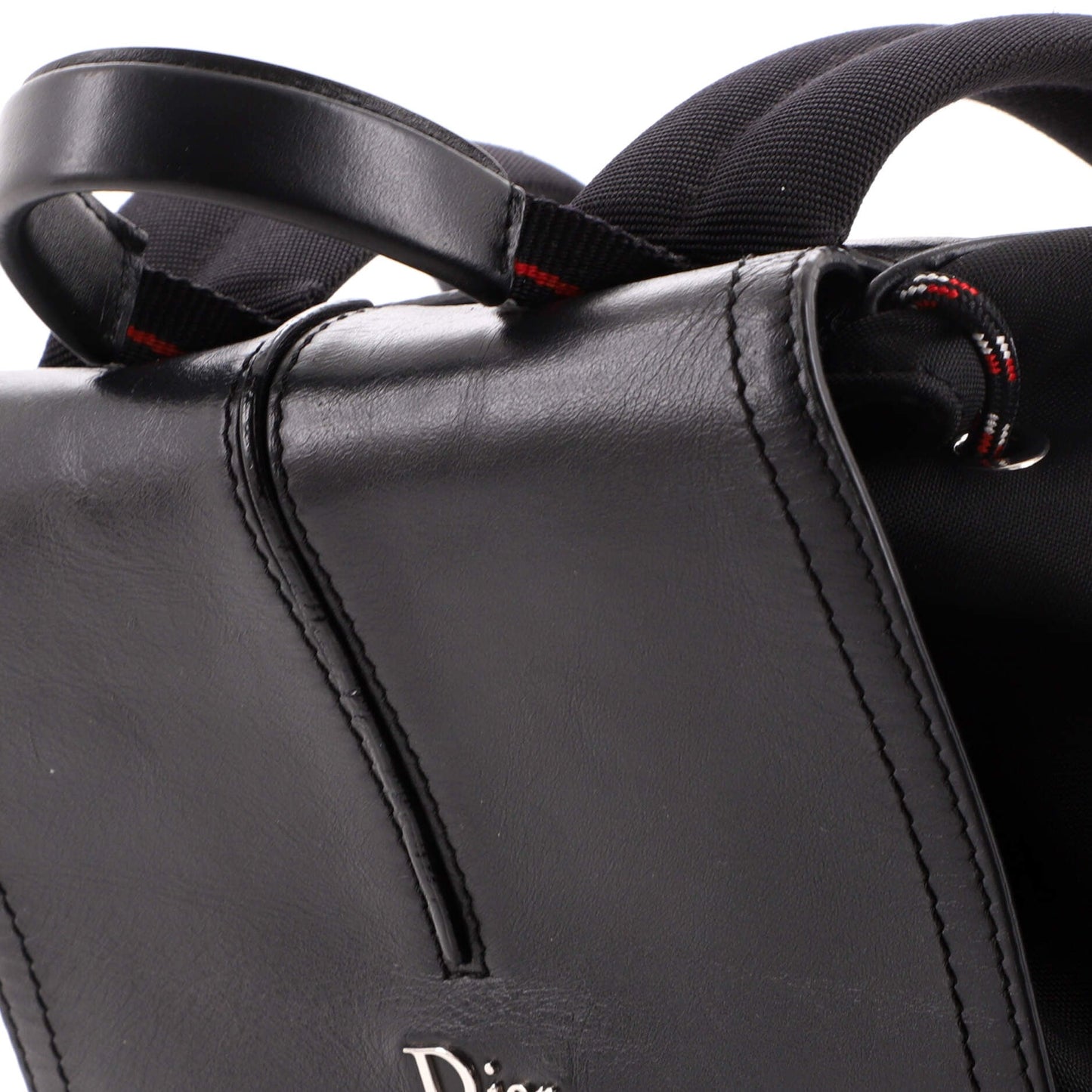 Motion Backpack Nylon and Leather Mini