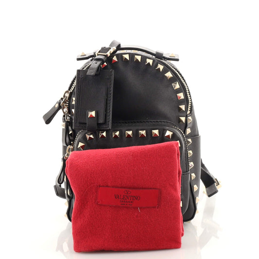 Rockstud Backpack Leather Mini