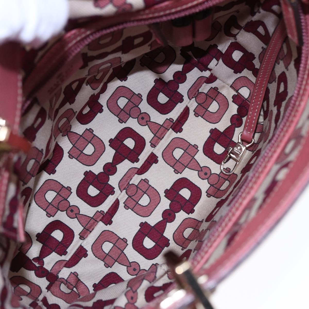 Gucci GG Signature Pink Leather Bag