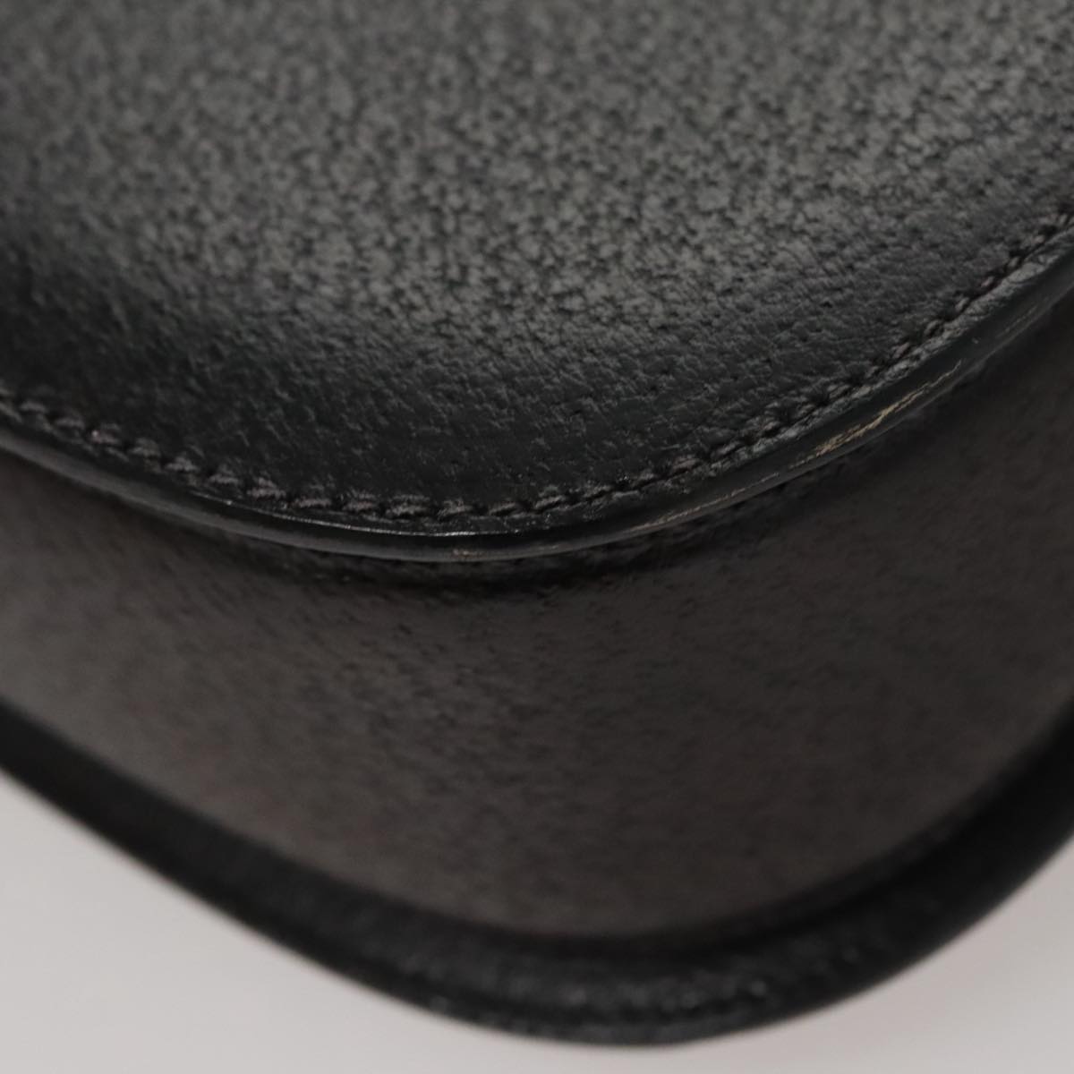 Gucci Bamboo Black Leather Bag