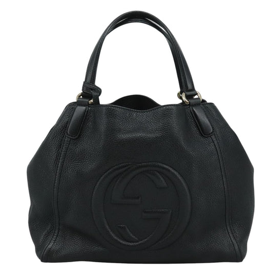 Gucci Soho Black Leather Bag