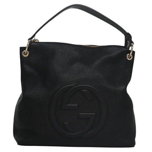 Gucci Soho Black Leather Bag