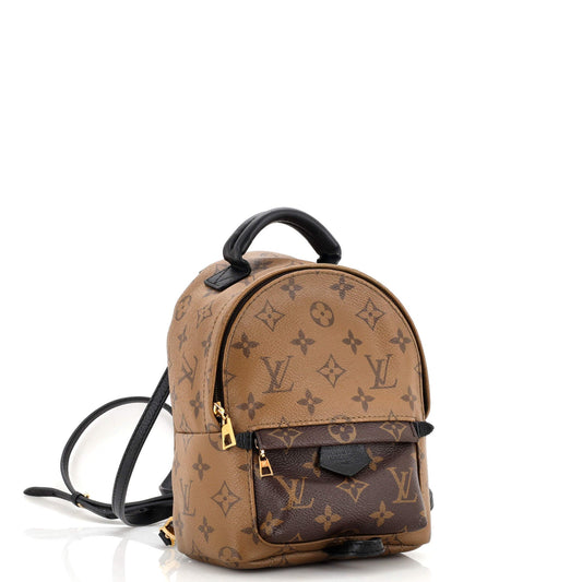 Palm Springs Backpack Reverse Monogram Canvas Mini