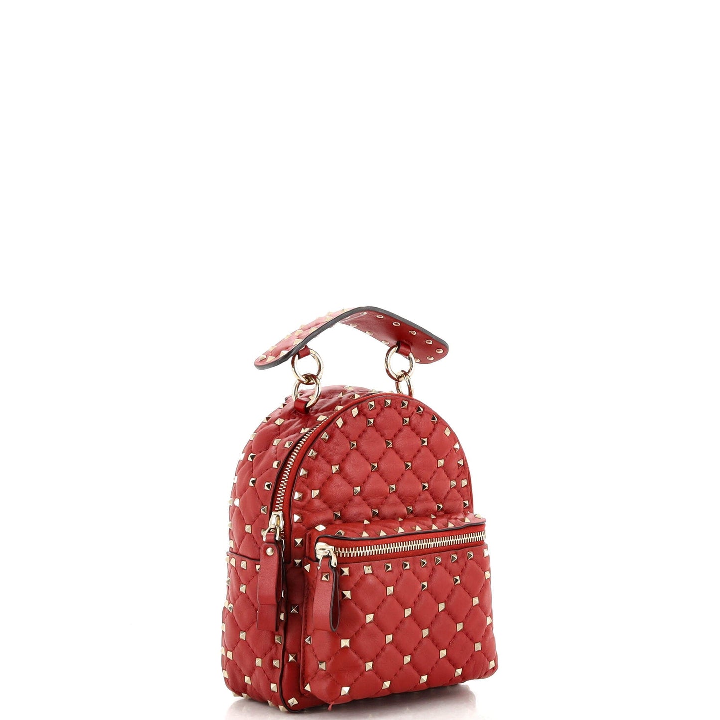Rockstud Spike Backpack Quilted Leather Mini