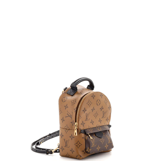 Palm Springs Backpack Reverse Monogram Canvas Mini