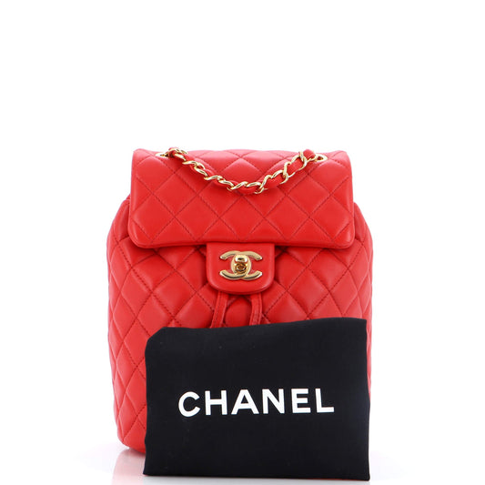 Urban Spirit Backpack Quilted Lambskin Mini