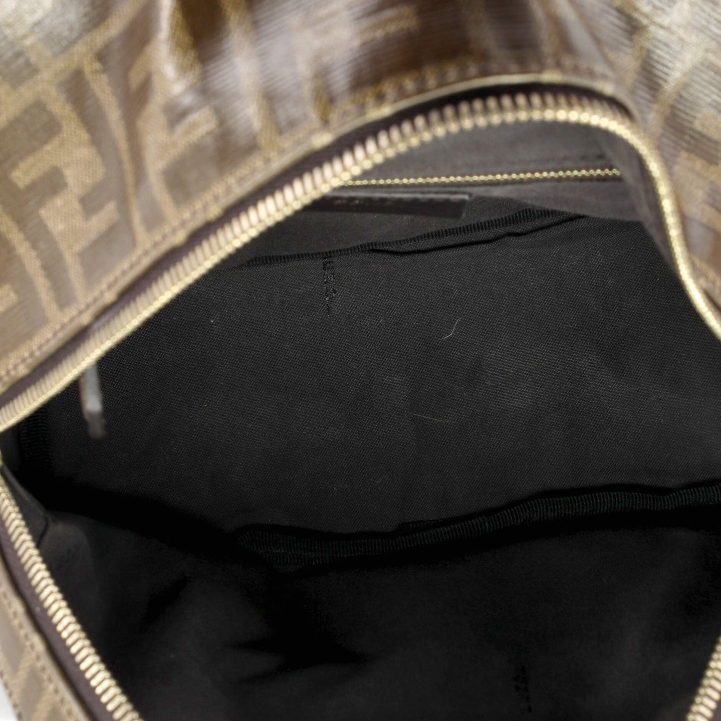 Mania Logo Backpack Zucca Coated Canvas Mini
