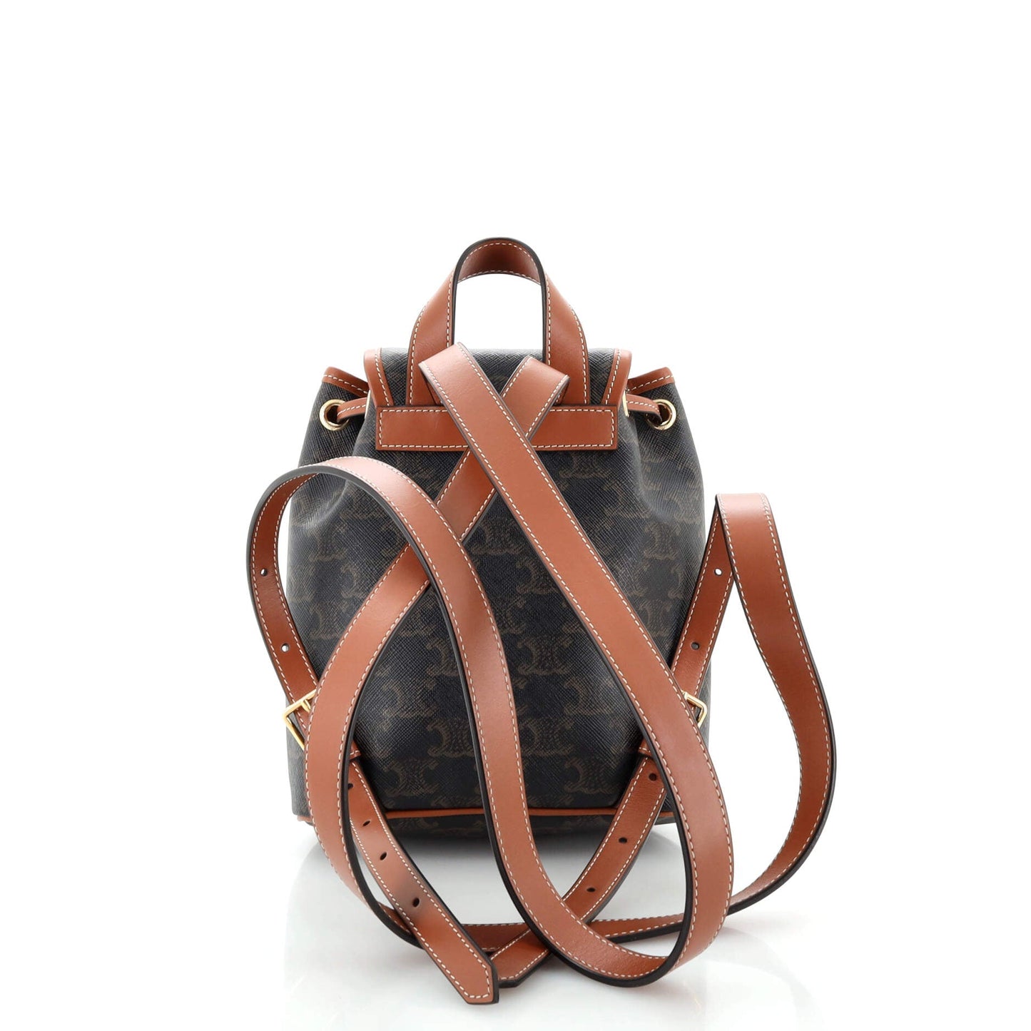 Folco Backpack Triomphe Coated Canvas Mini