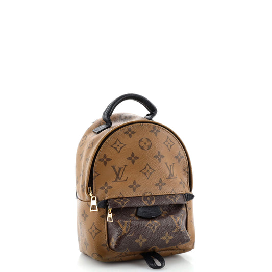 Palm Springs Backpack Reverse Monogram Canvas Mini