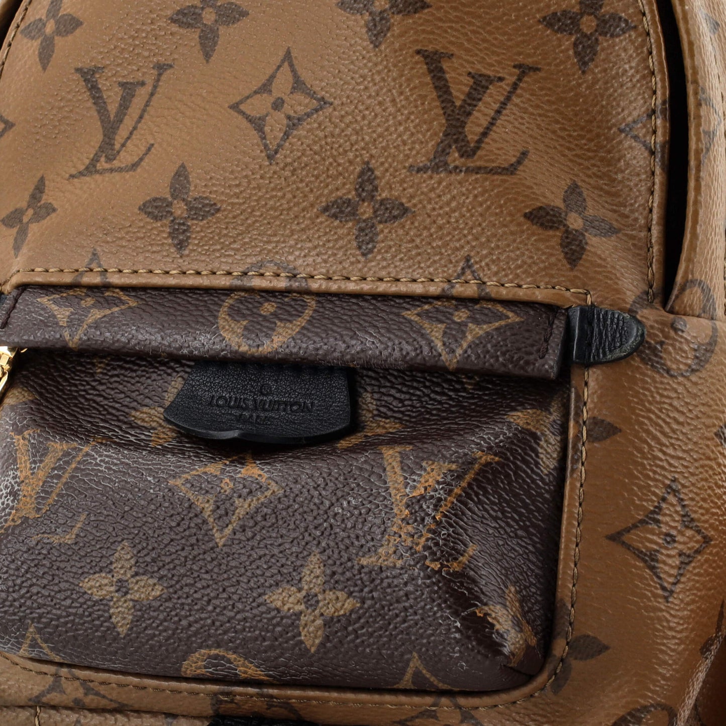 Palm Springs Backpack Reverse Monogram Canvas Mini